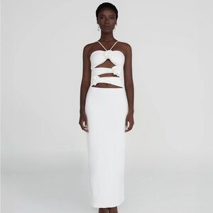 Maygel Coronel -  Veranera Cut-out Halter Max Dress